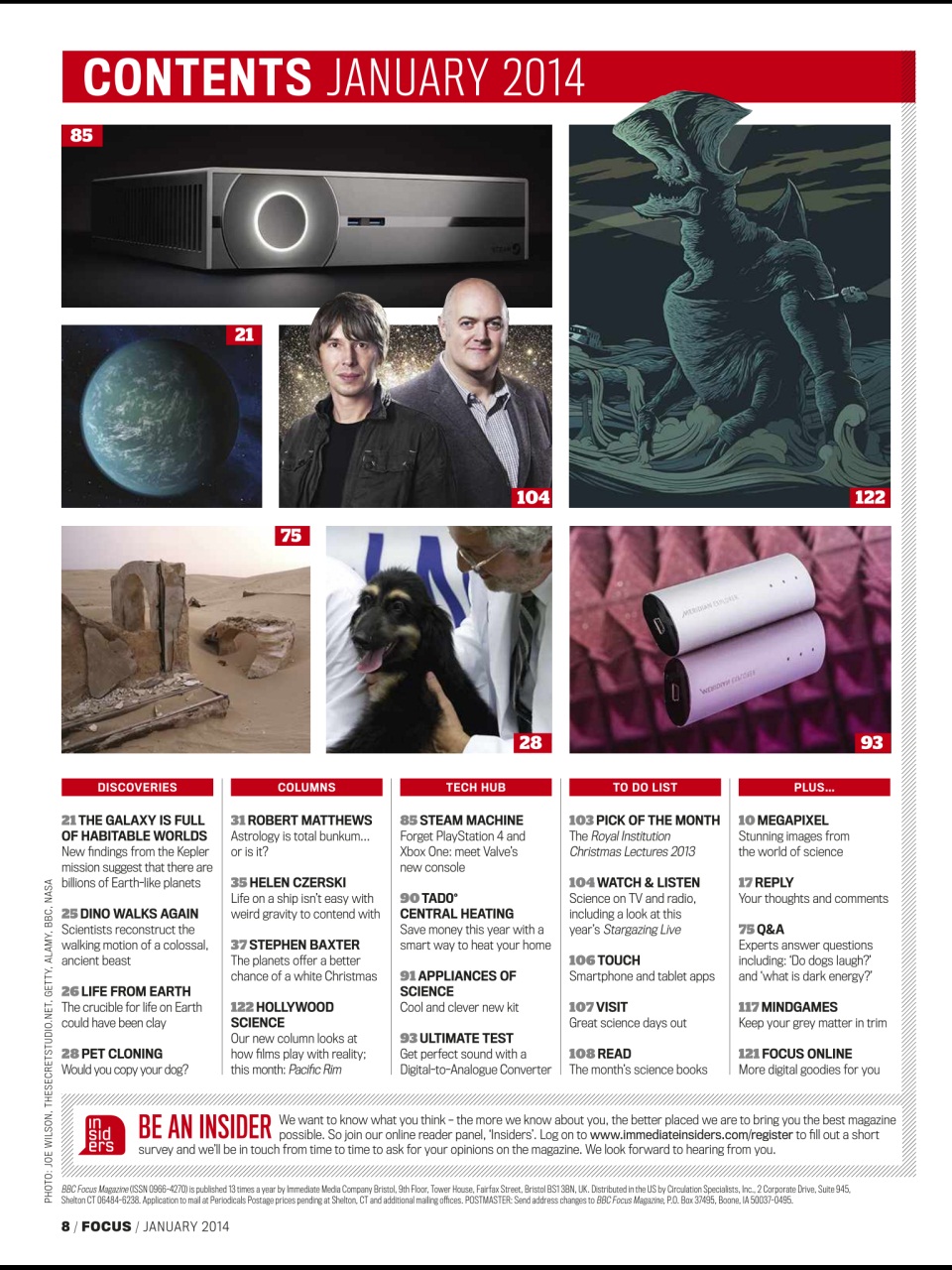 BBC Science Focus Magazine Preview Pages