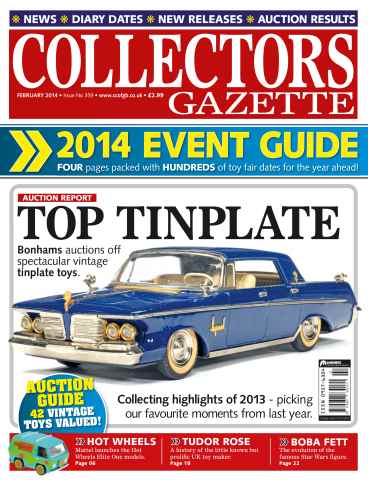 Collectors Gazette issue 2014 Event Guide special - Feb14