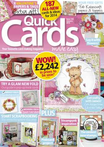 Quick Cards Made Easy issue January 2014