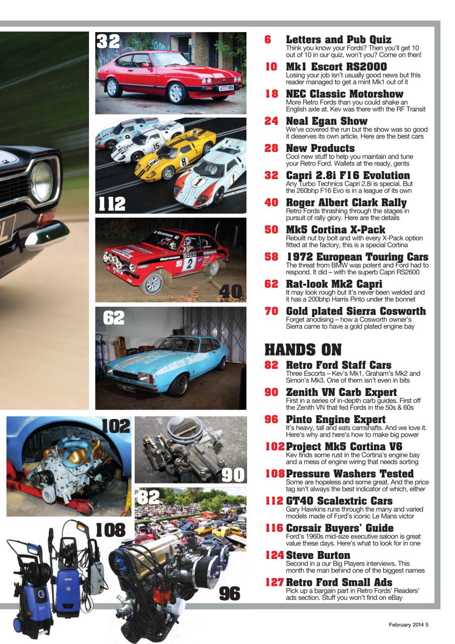 Retro Ford Preview Pages