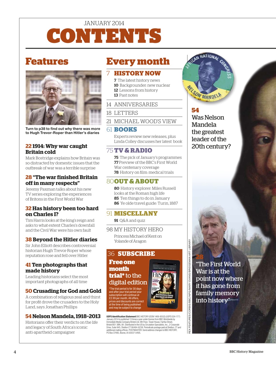 History Extra Magazine Preview Pages