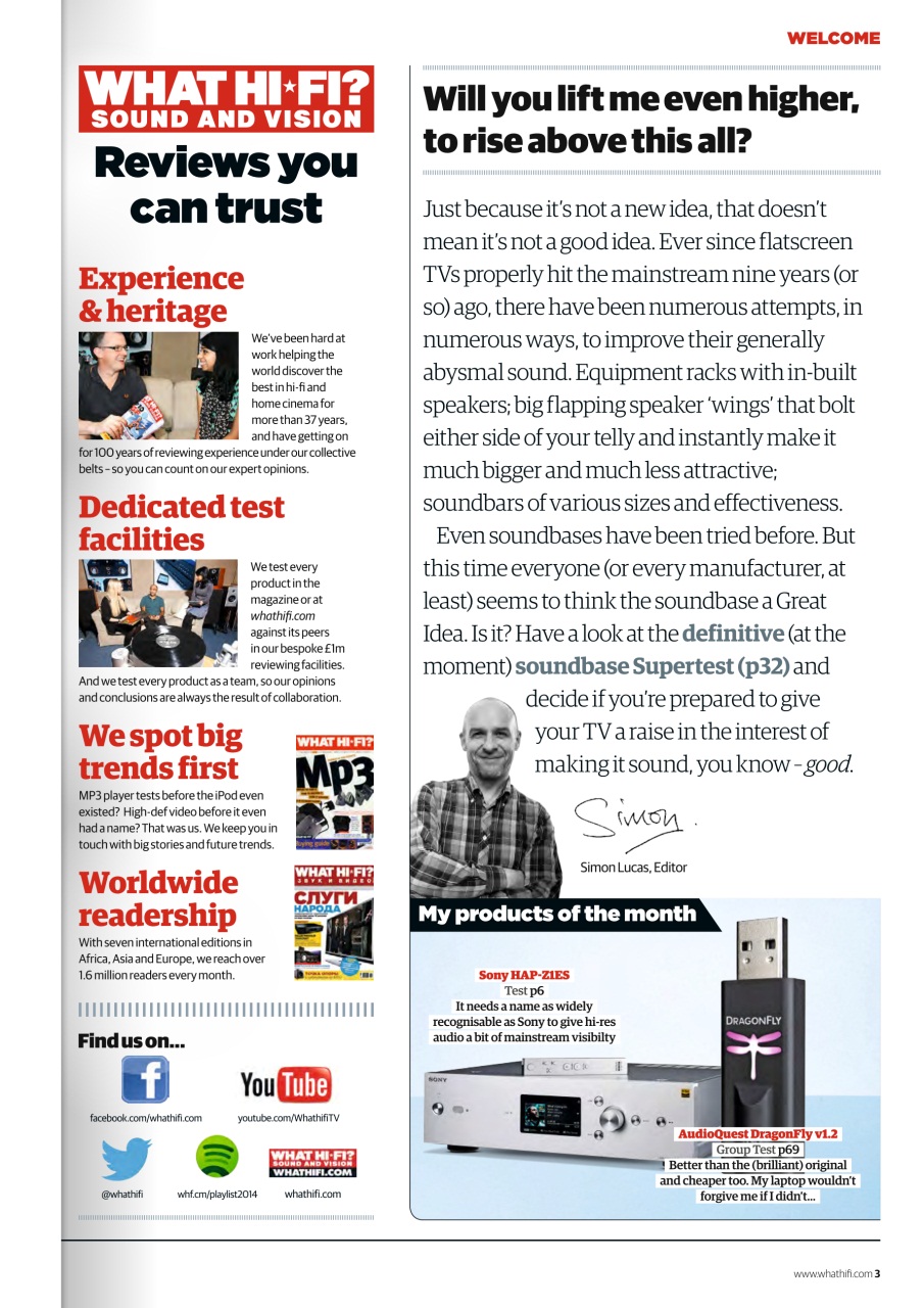 What HiFi Preview Pages