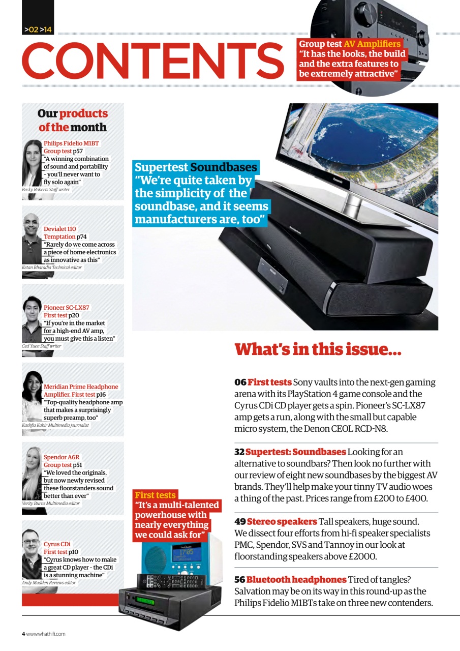 What HiFi Preview Pages