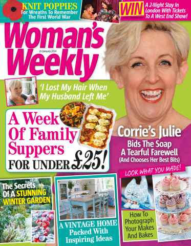 Woman's Weekly issue 21st January 2014