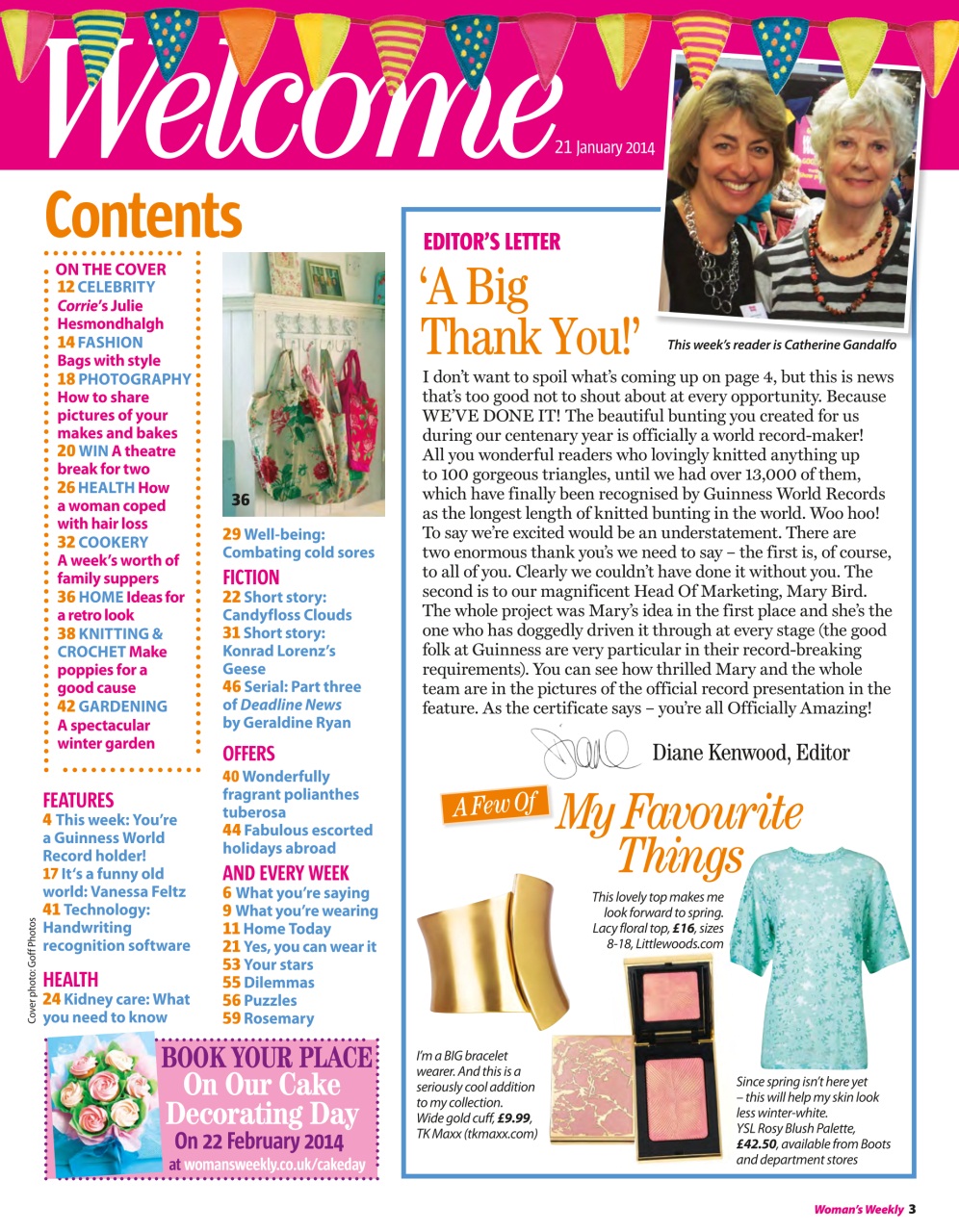 Woman's Weekly Preview Pages