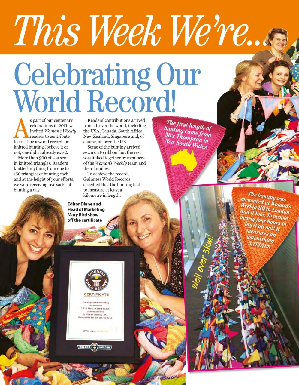 Woman's Weekly Preview Pages