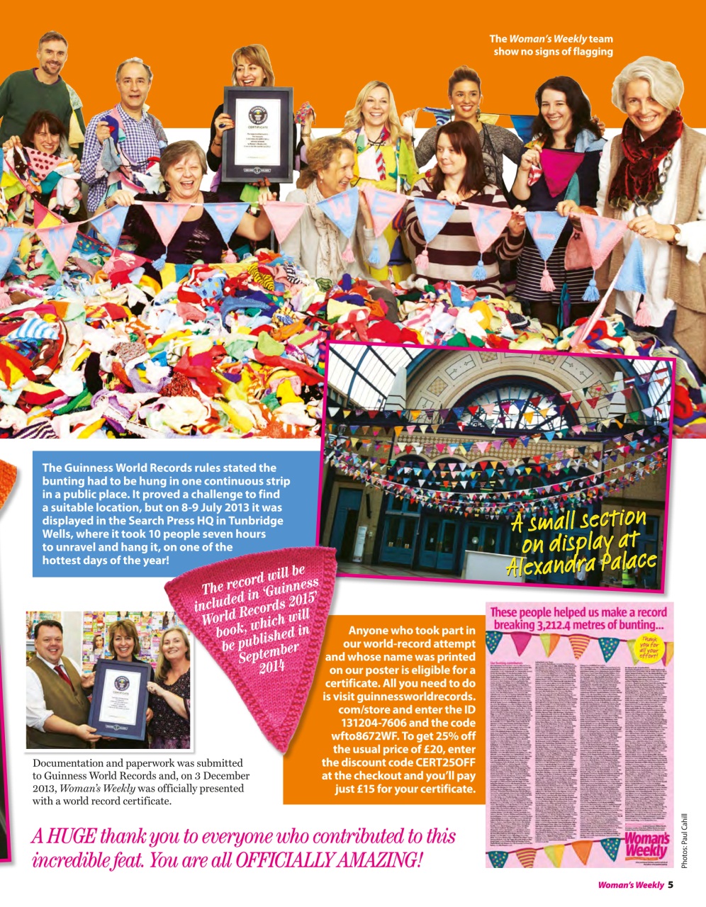 Woman's Weekly Preview Pages