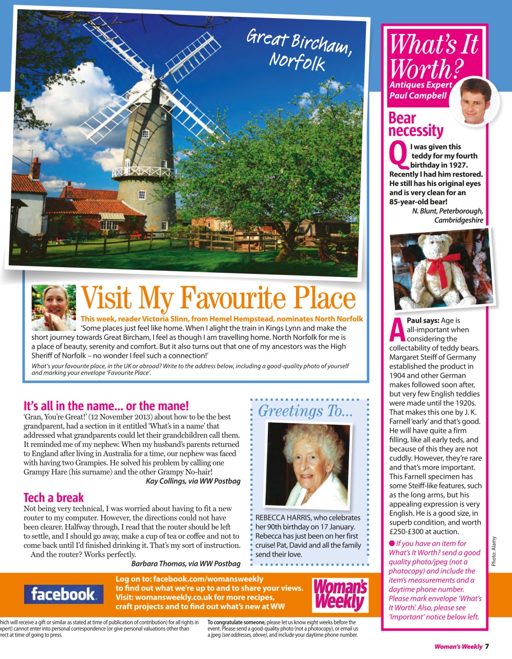 Woman's Weekly Preview Pages