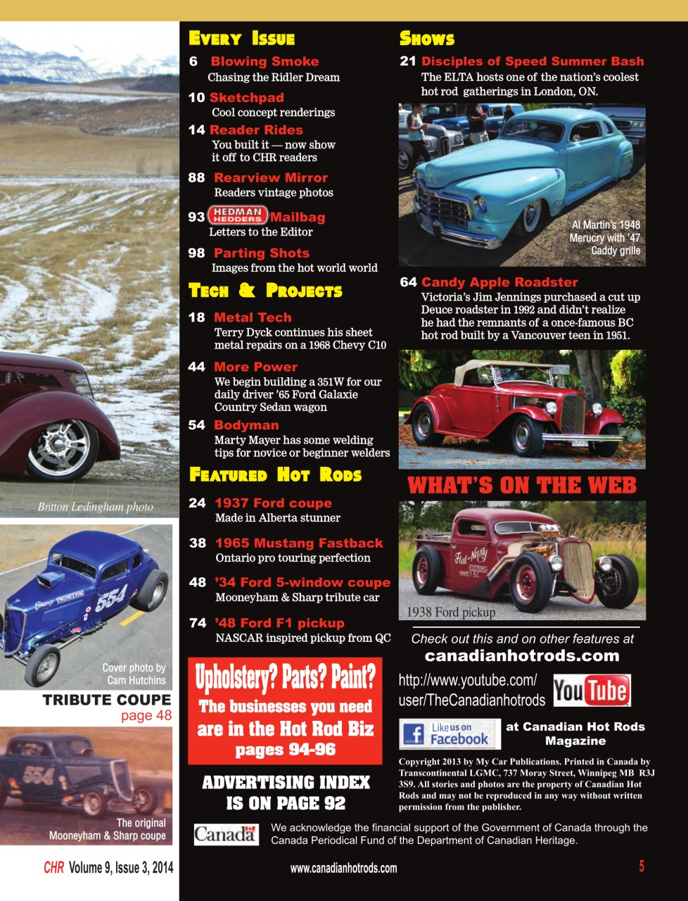 Canadian Hot Rods Preview Pages