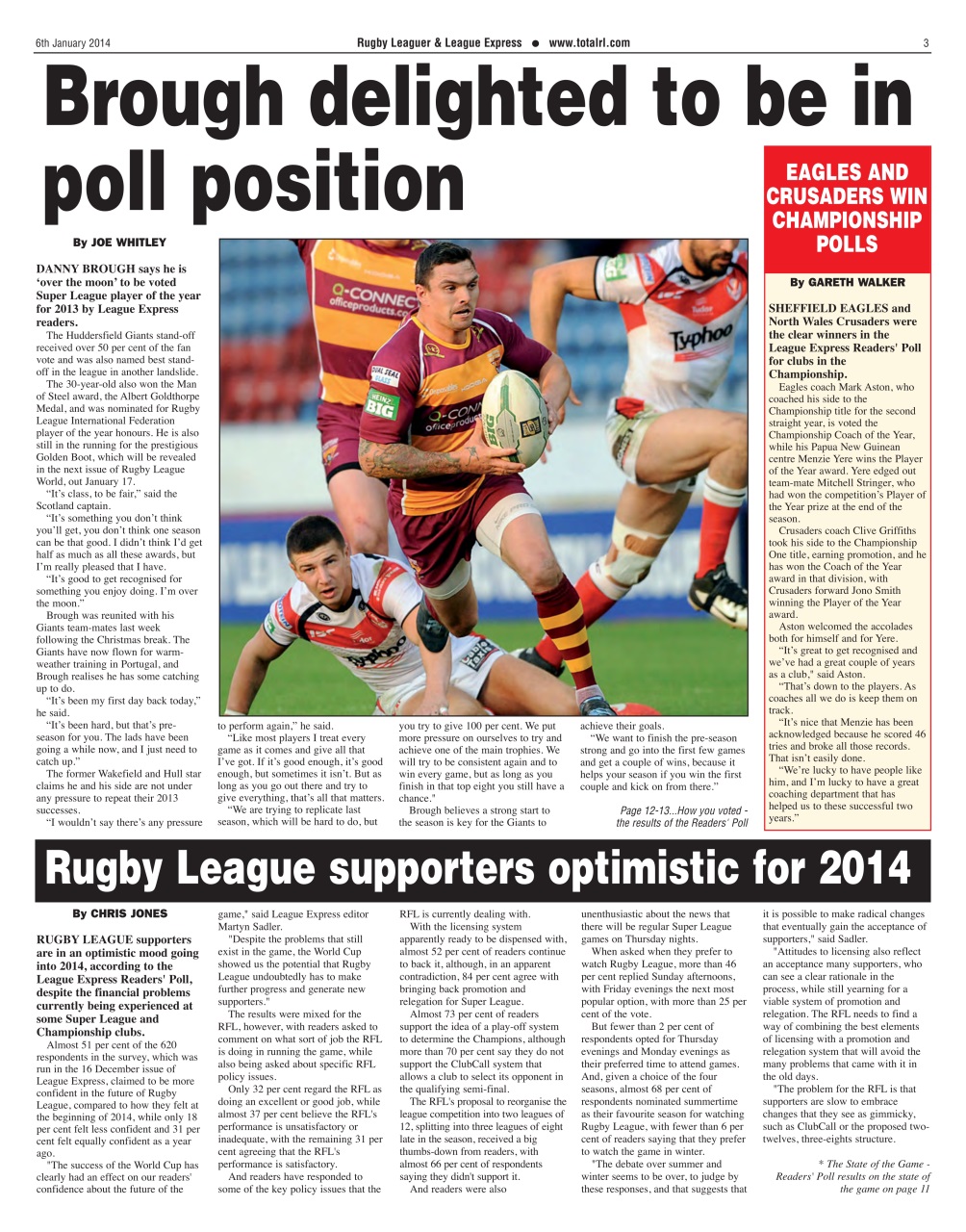 League Express Preview Pages