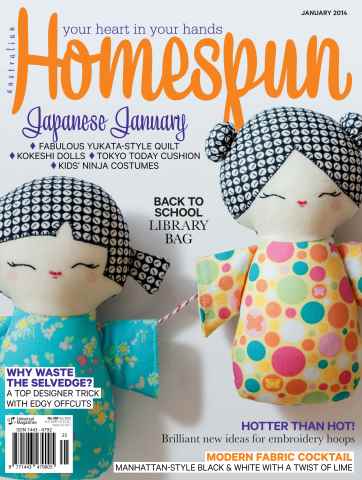 Homespun issue Issue#15.1  - January 2014