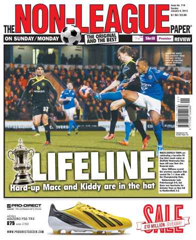 The Non-League Football Paper issue 5th January 2014