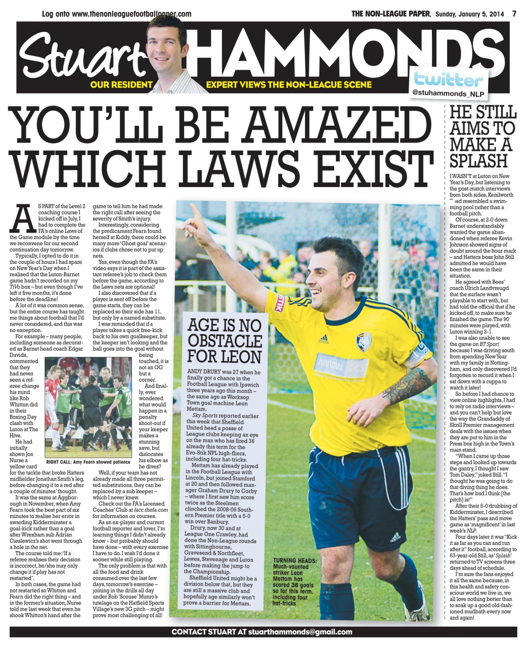 The Non-League Football Paper Preview Pages