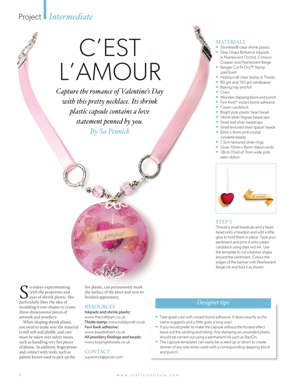 Making Jewellery Preview Pages