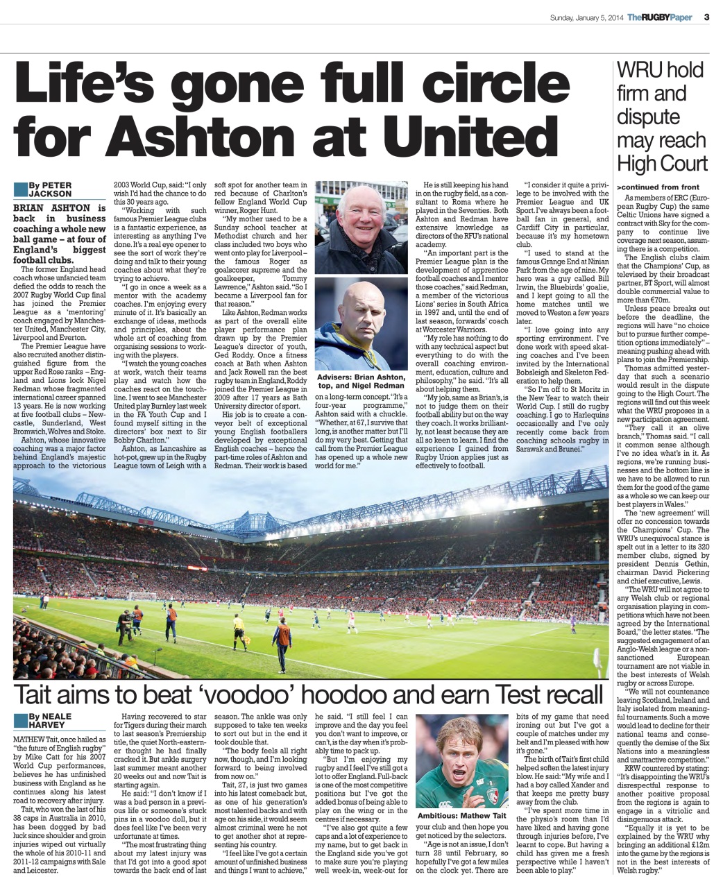 The Rugby Paper Preview Pages