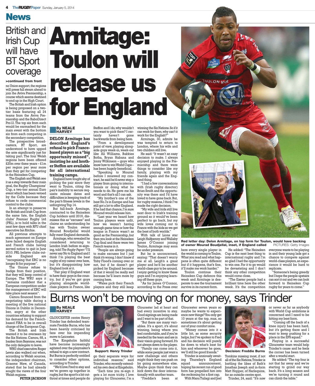 The Rugby Paper Preview Pages