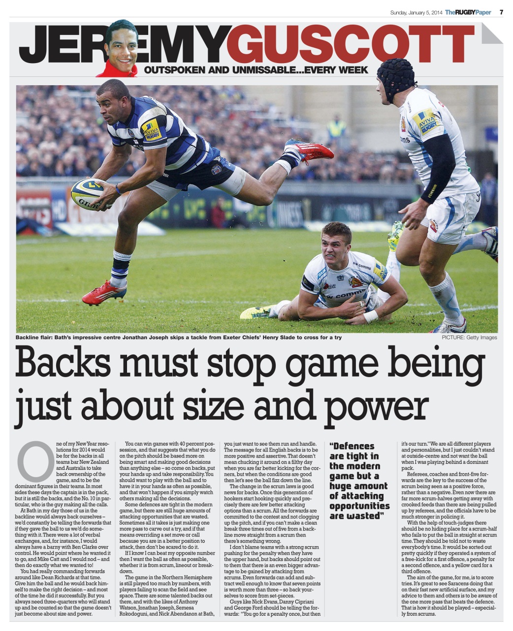 The Rugby Paper Preview Pages