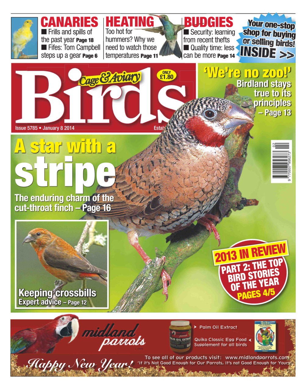 Cage & Aviary Birds Preview Pages