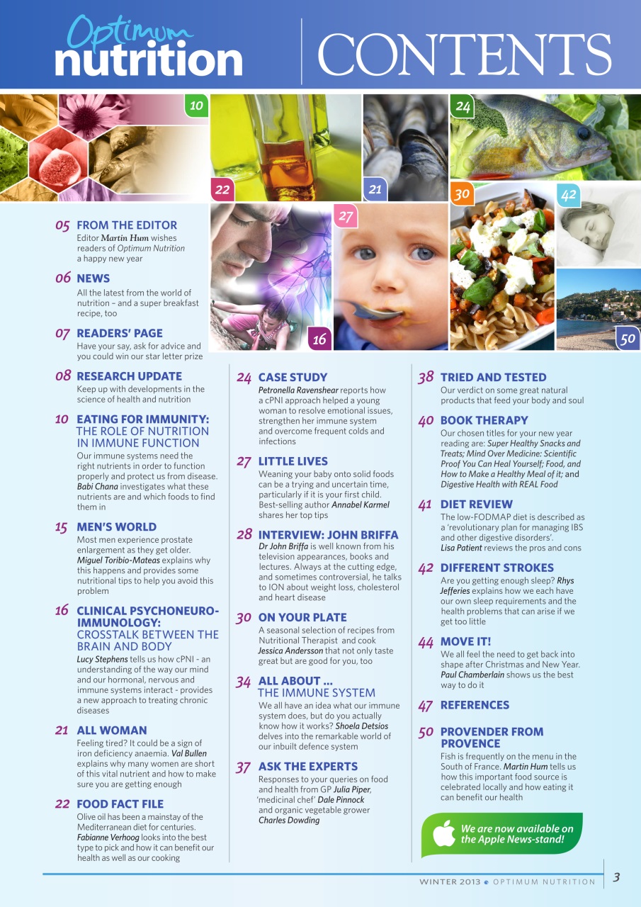 Optimum Nutrition Preview Pages