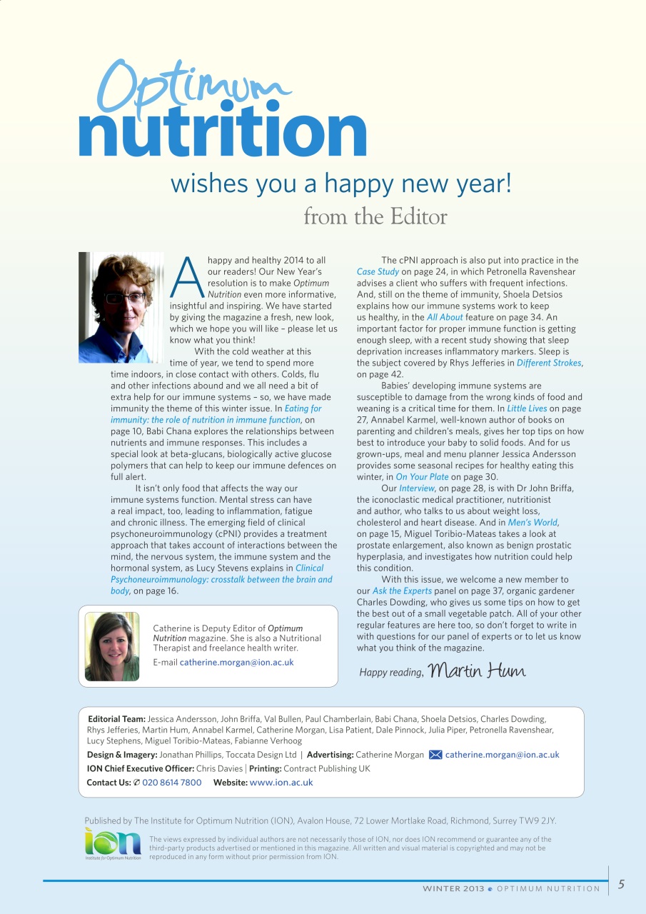 Optimum Nutrition Preview Pages