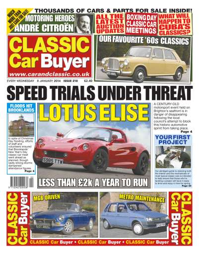 Classic Car Buyer issue 