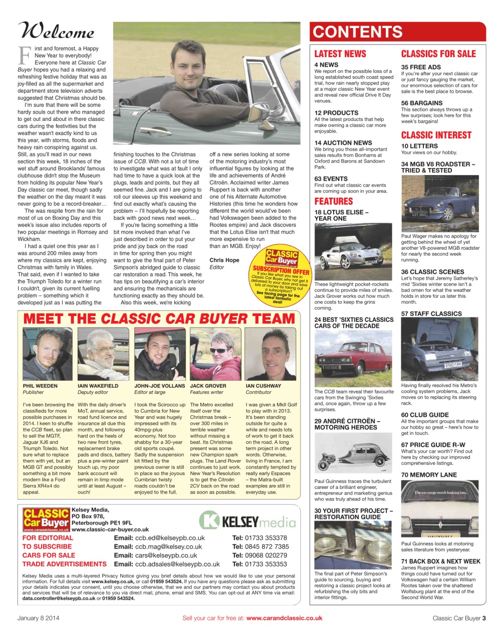 Classic Car Buyer Preview Pages