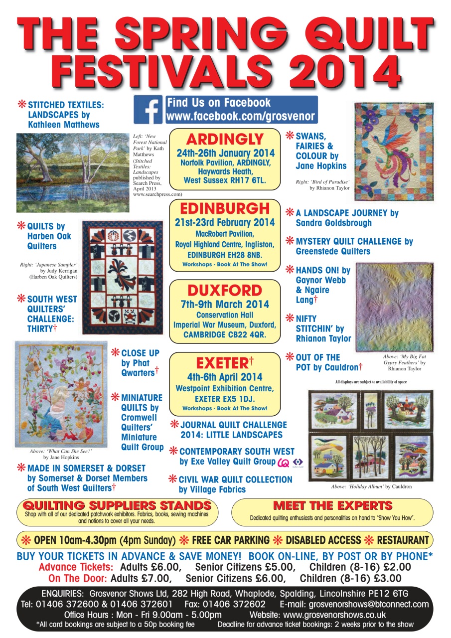 Patchwork and Quilting Preview Pages