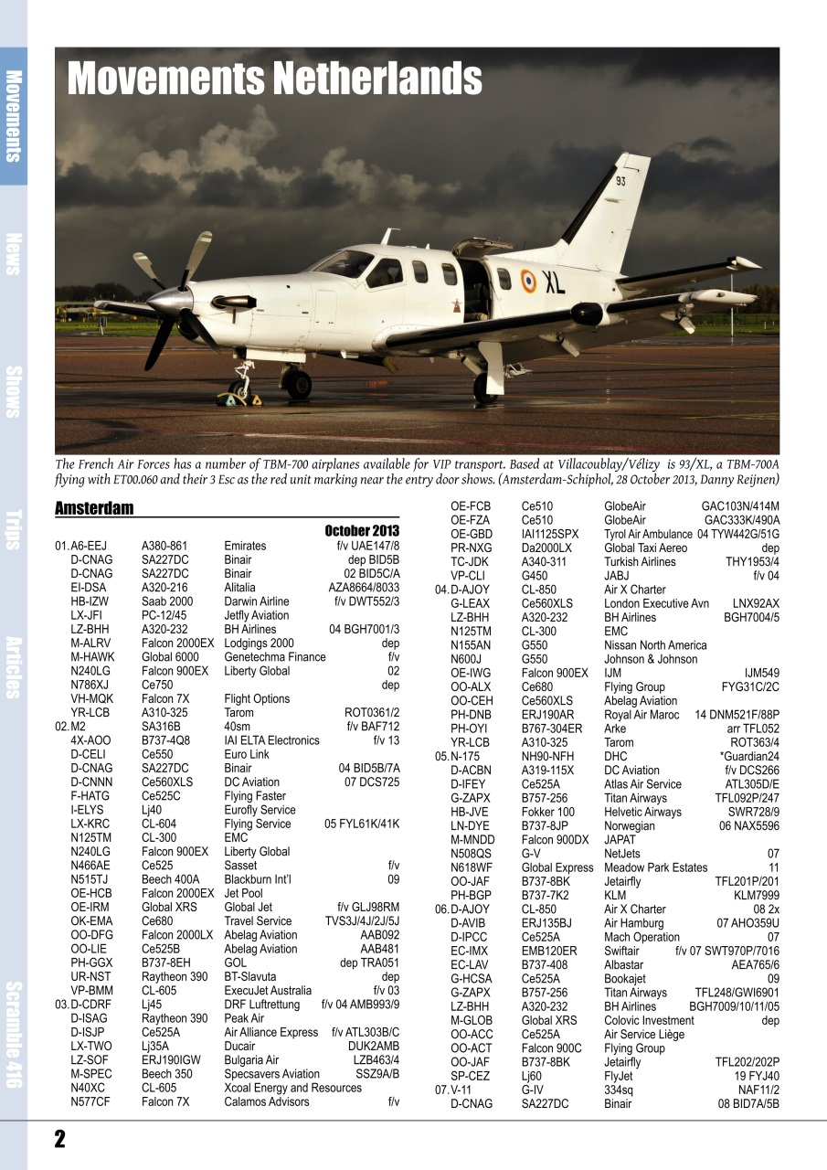 Scramble Magazine Preview Pages