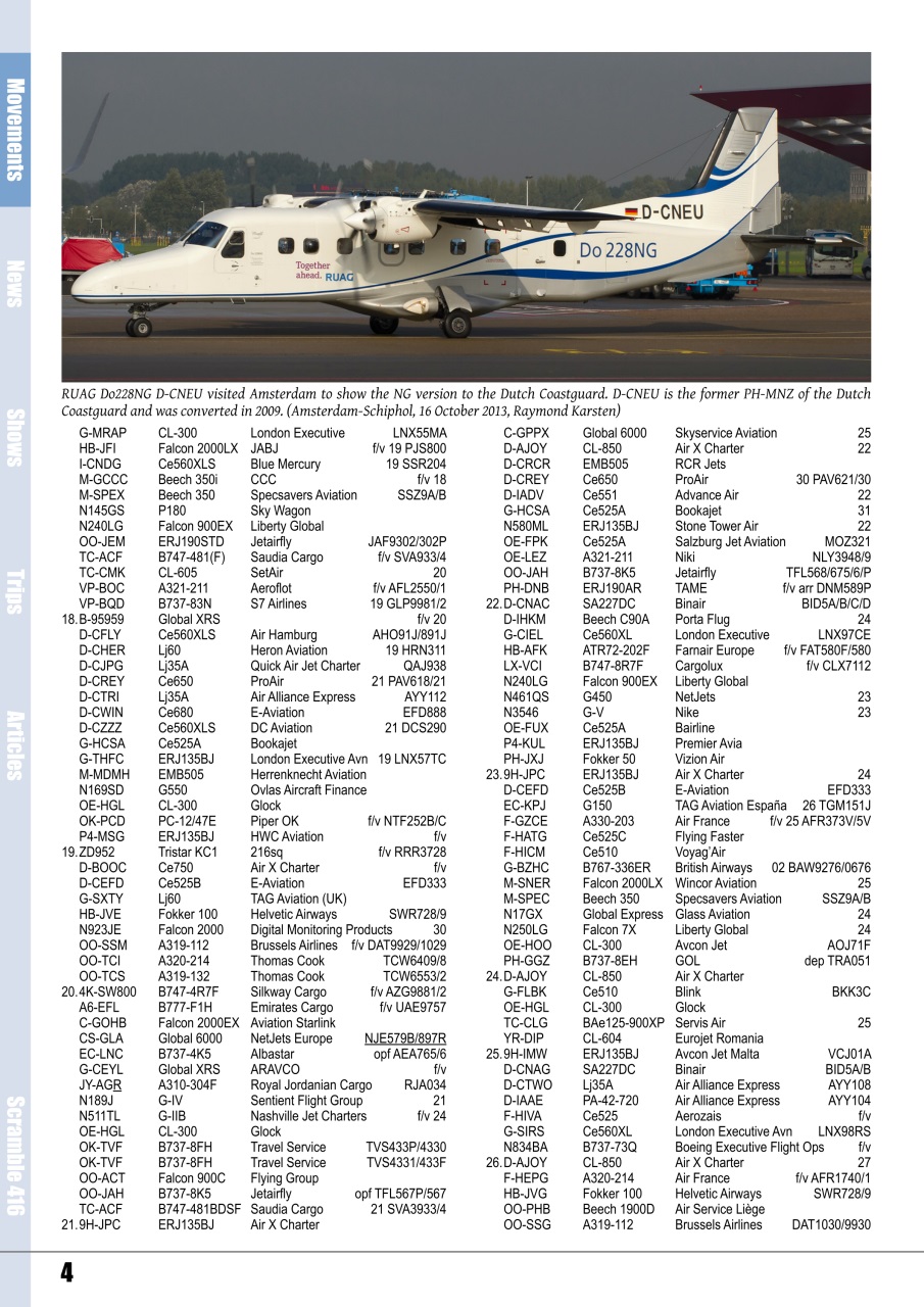 Scramble Magazine Preview Pages