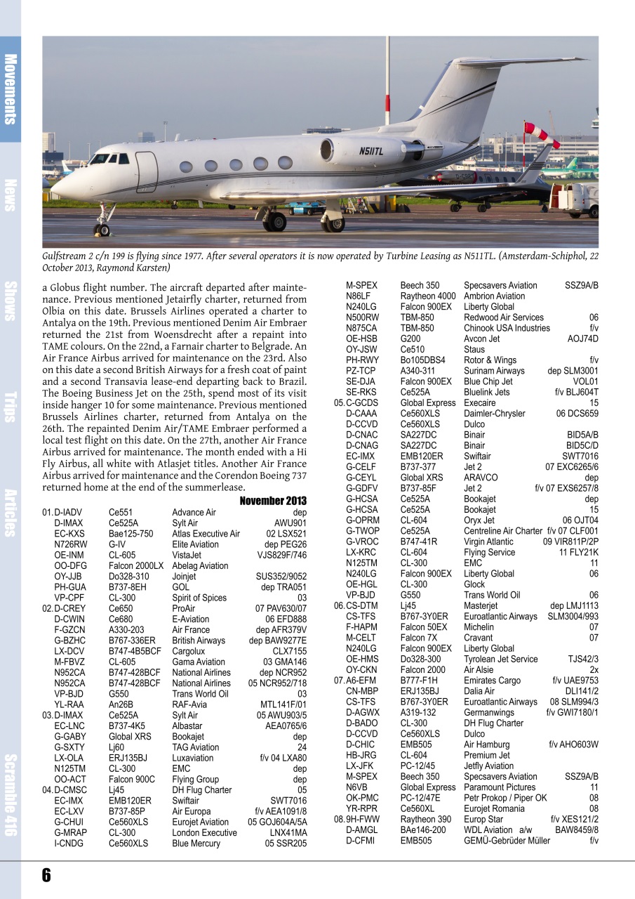 Scramble Magazine Preview Pages