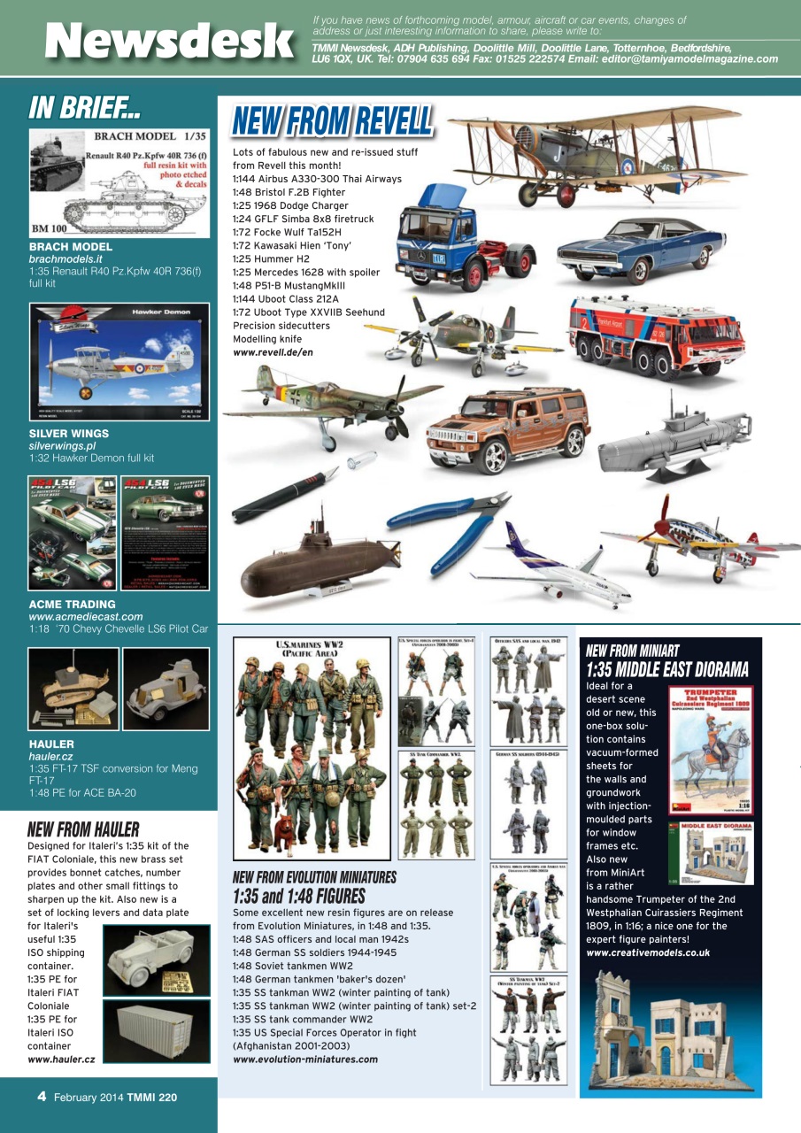Tamiya Model Magazine Preview Pages