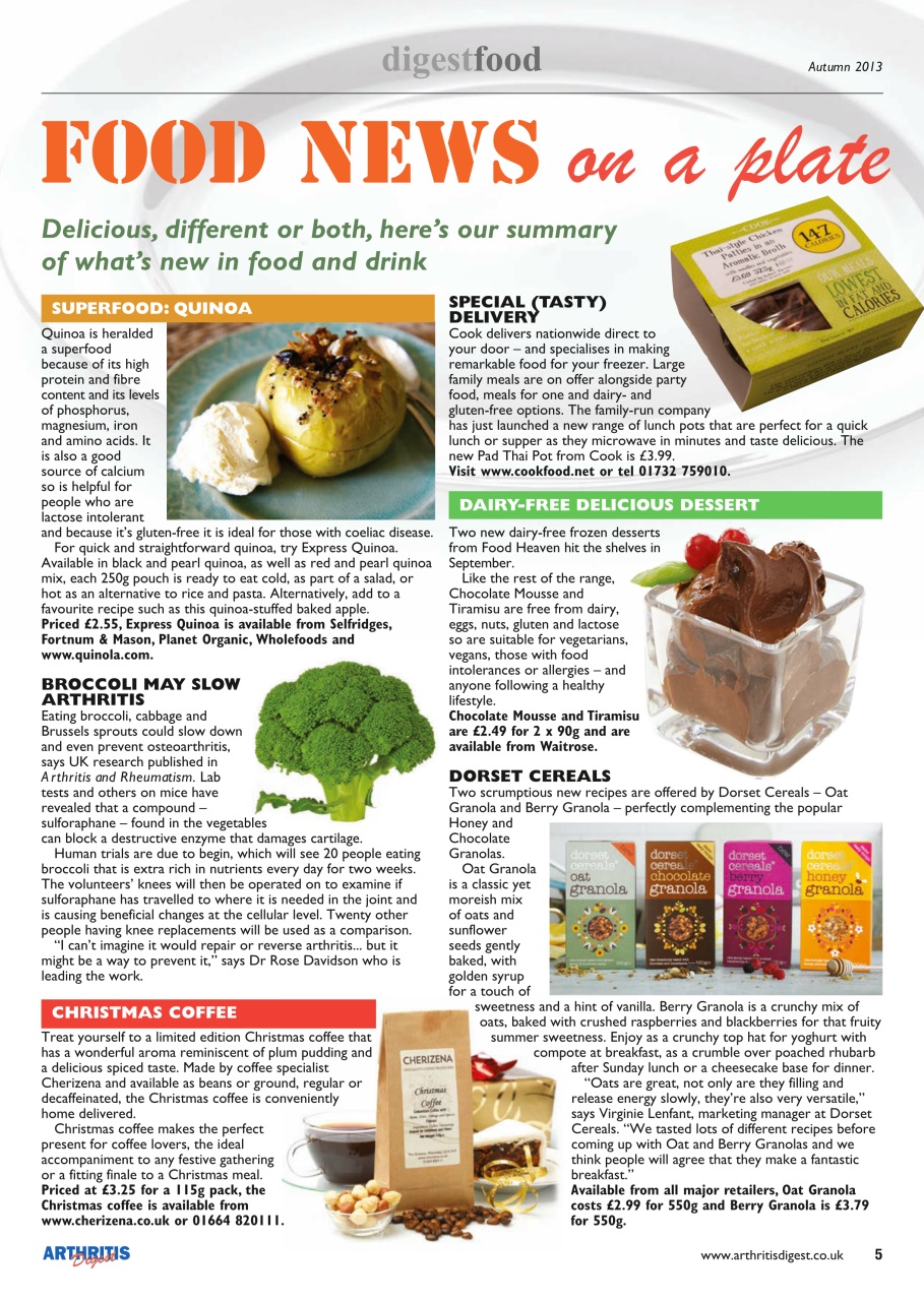 Arthritis Digest Preview Pages