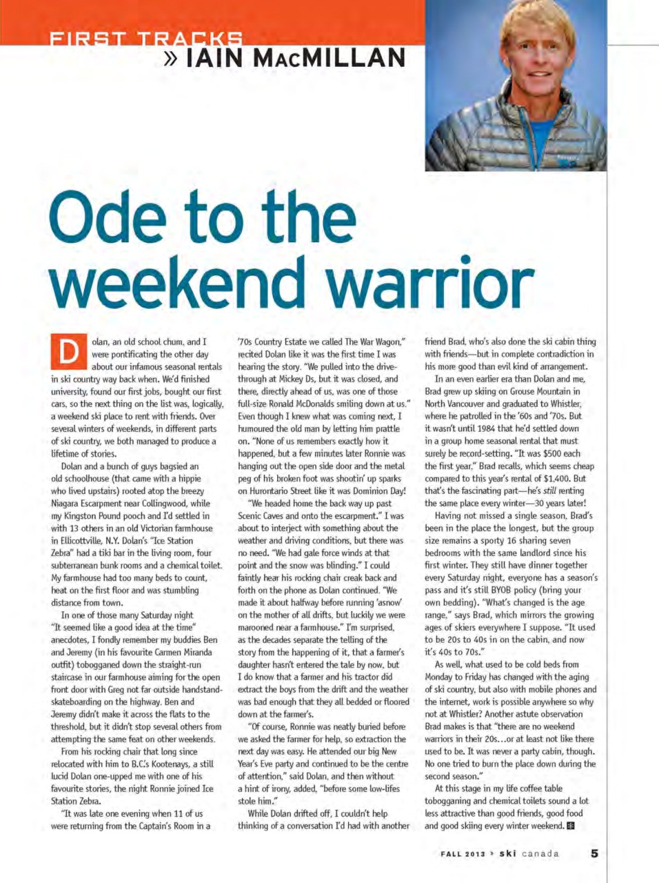 Ski Canada Preview Pages