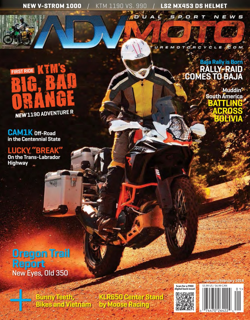 Adventure Motorcycle Preview Pages