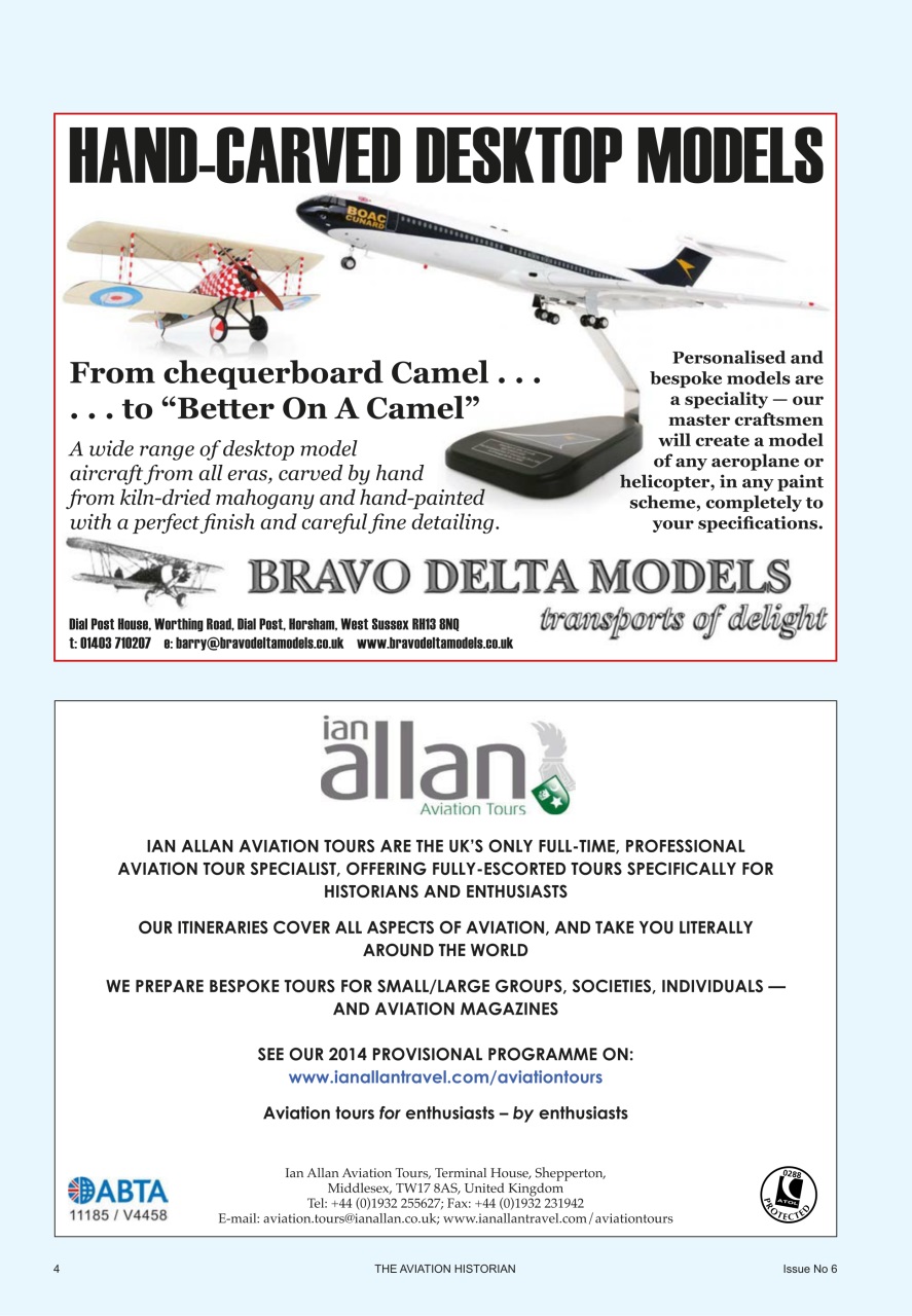 The Aviation Historian Magazine Preview Pages