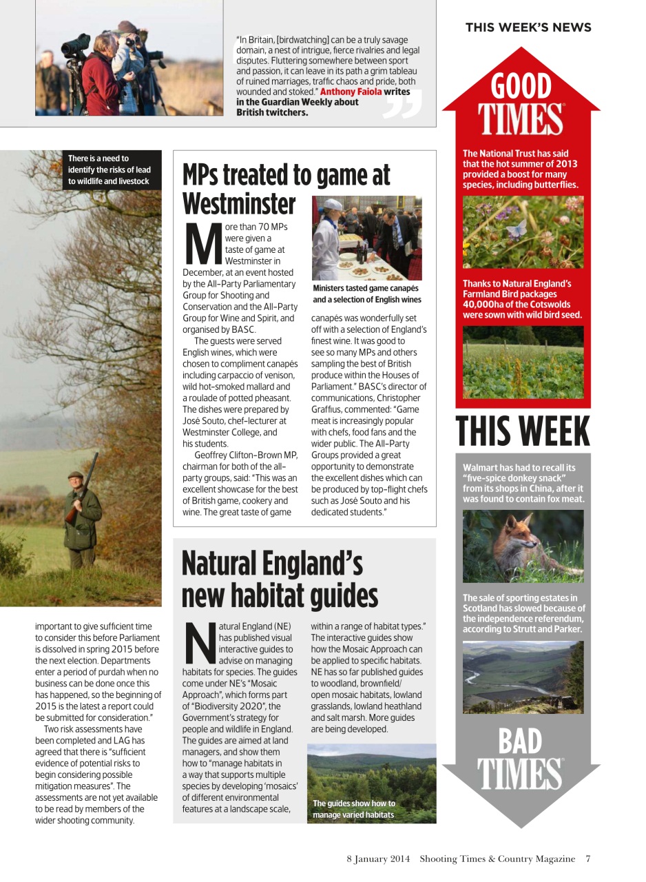 Shooting Times & Country Preview Pages