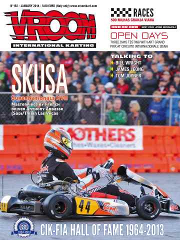 Vroom International issue n. 152 - January 2014