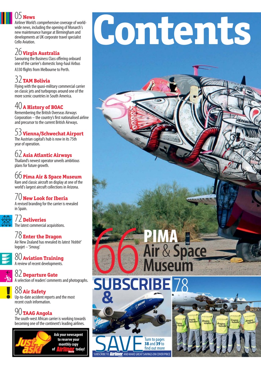 Airliner World Preview Pages