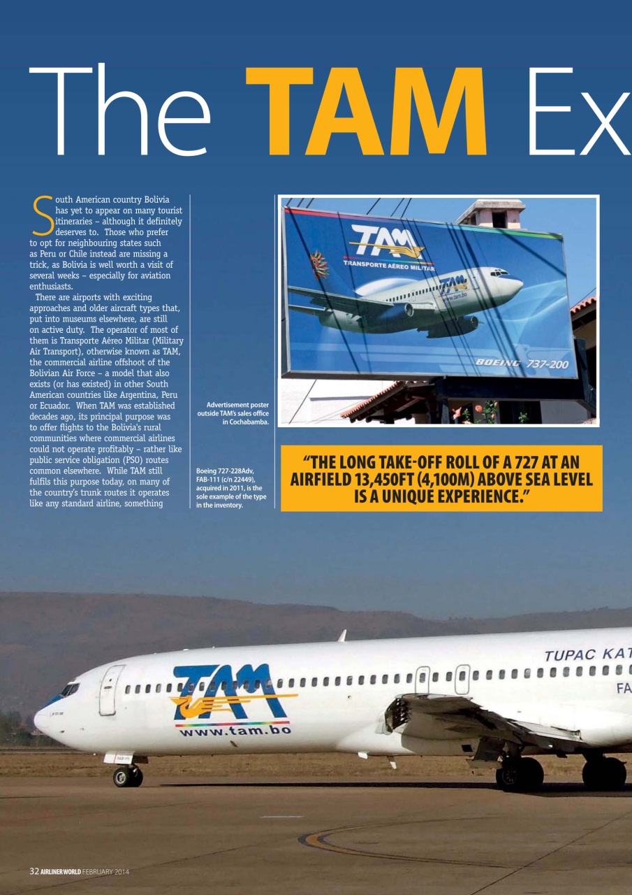 Airliner World Preview Pages