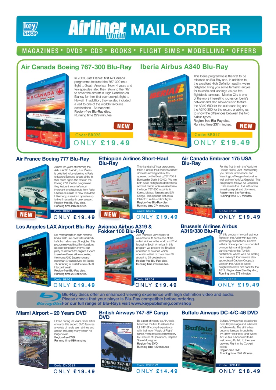 Airliner World Preview Pages