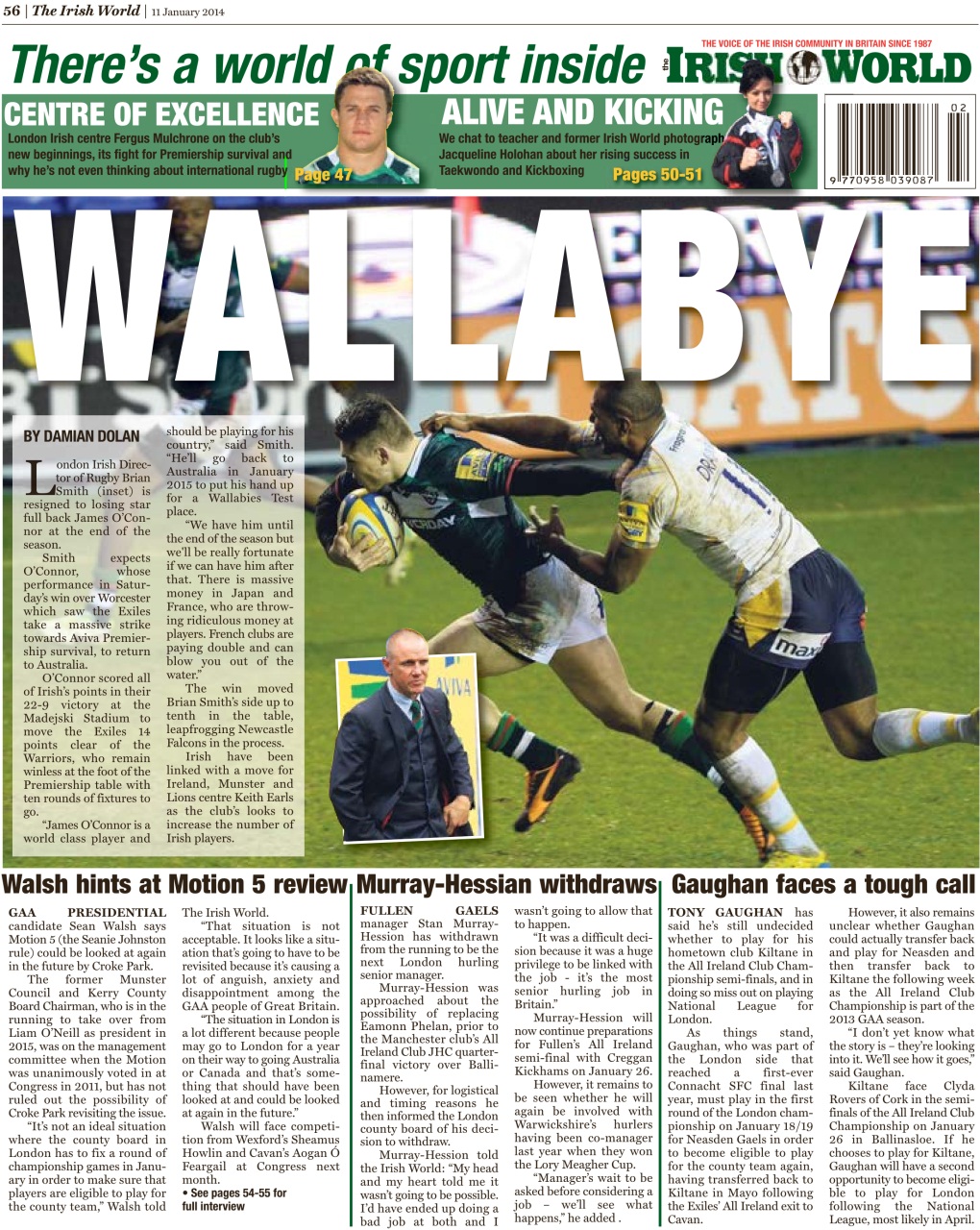 Irish World Preview Pages