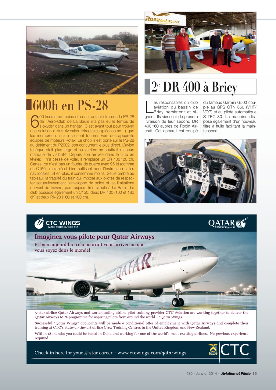 Aviation et Pilote Preview Pages