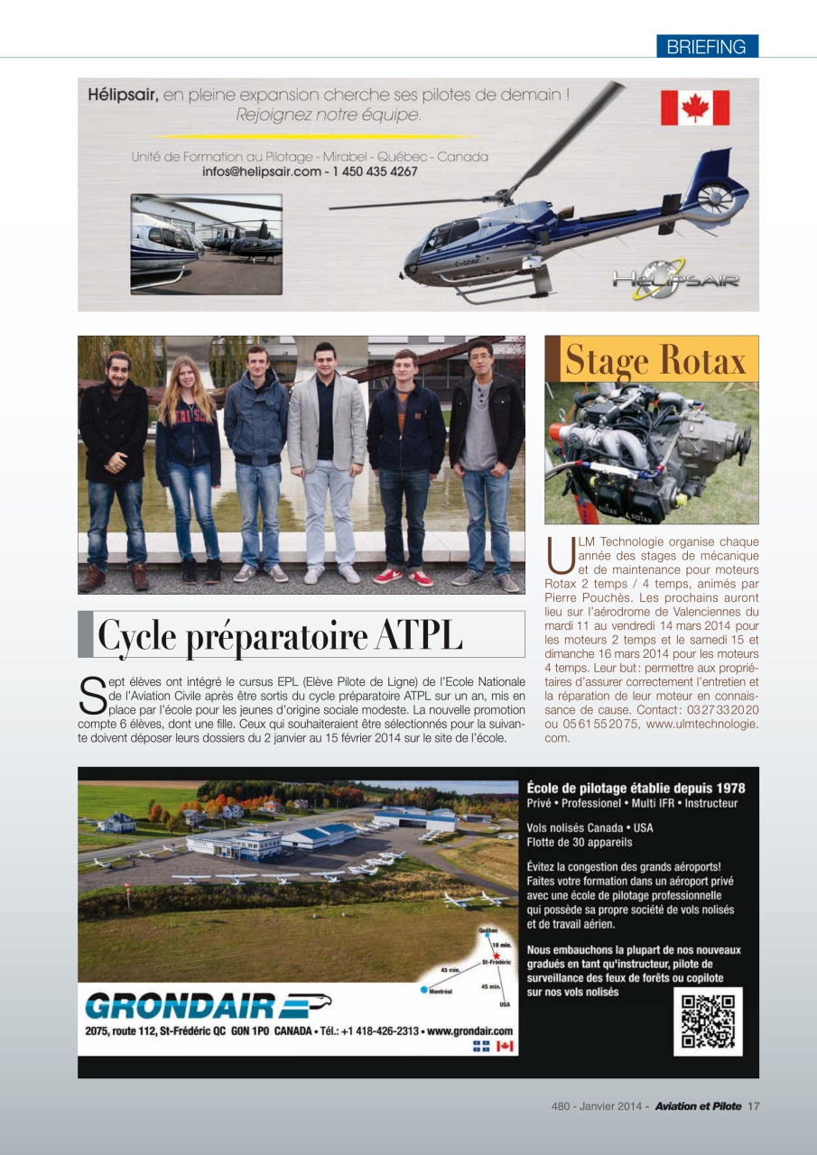 Aviation et Pilote Preview Pages