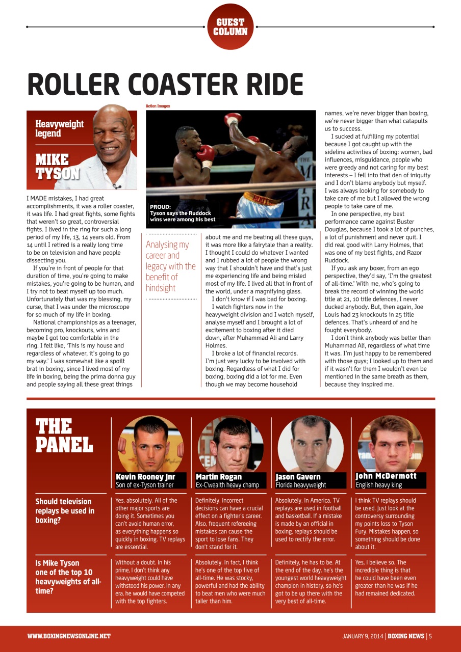 Boxing News Preview Pages