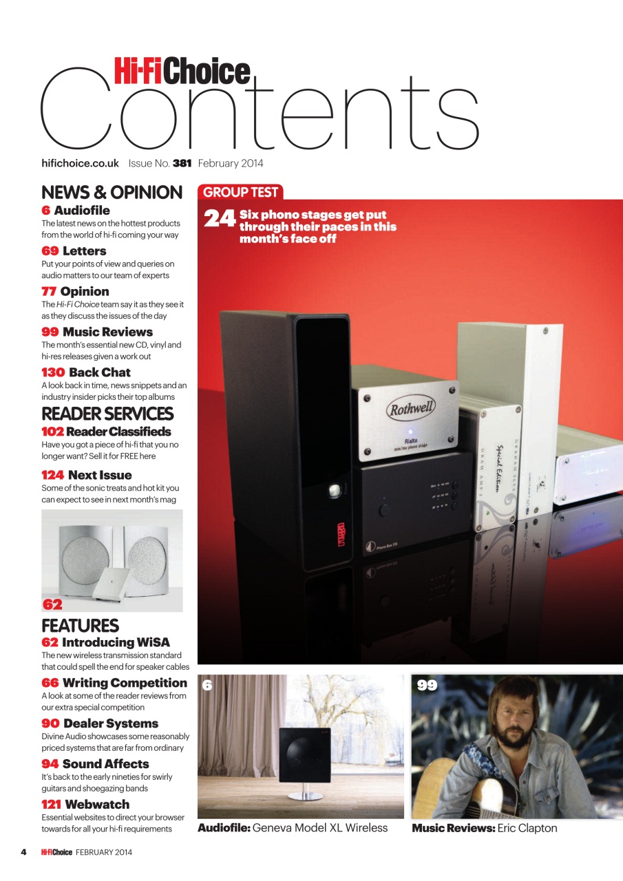 Hi-Fi Choice Preview Pages