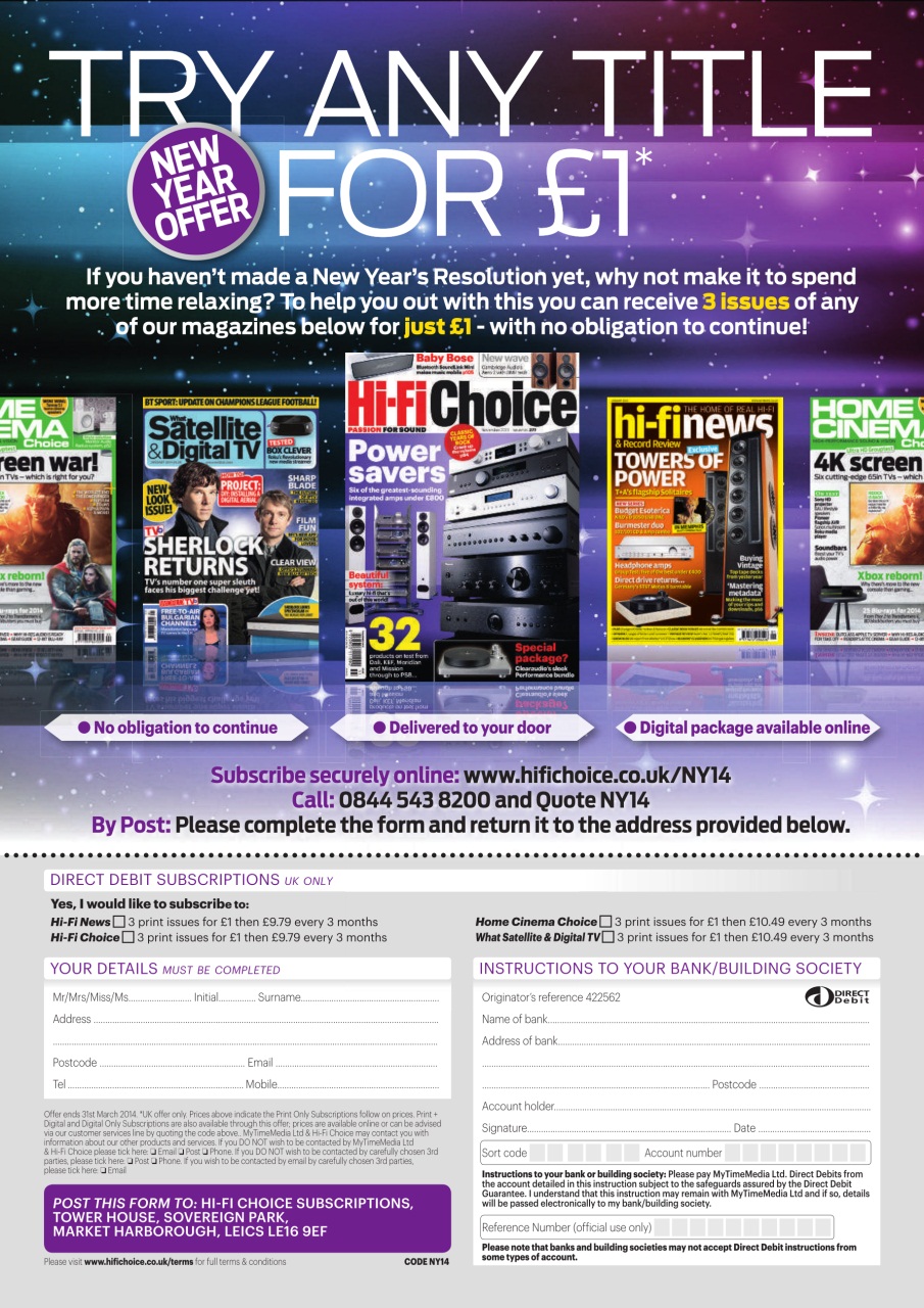 Hi-Fi Choice Preview Pages