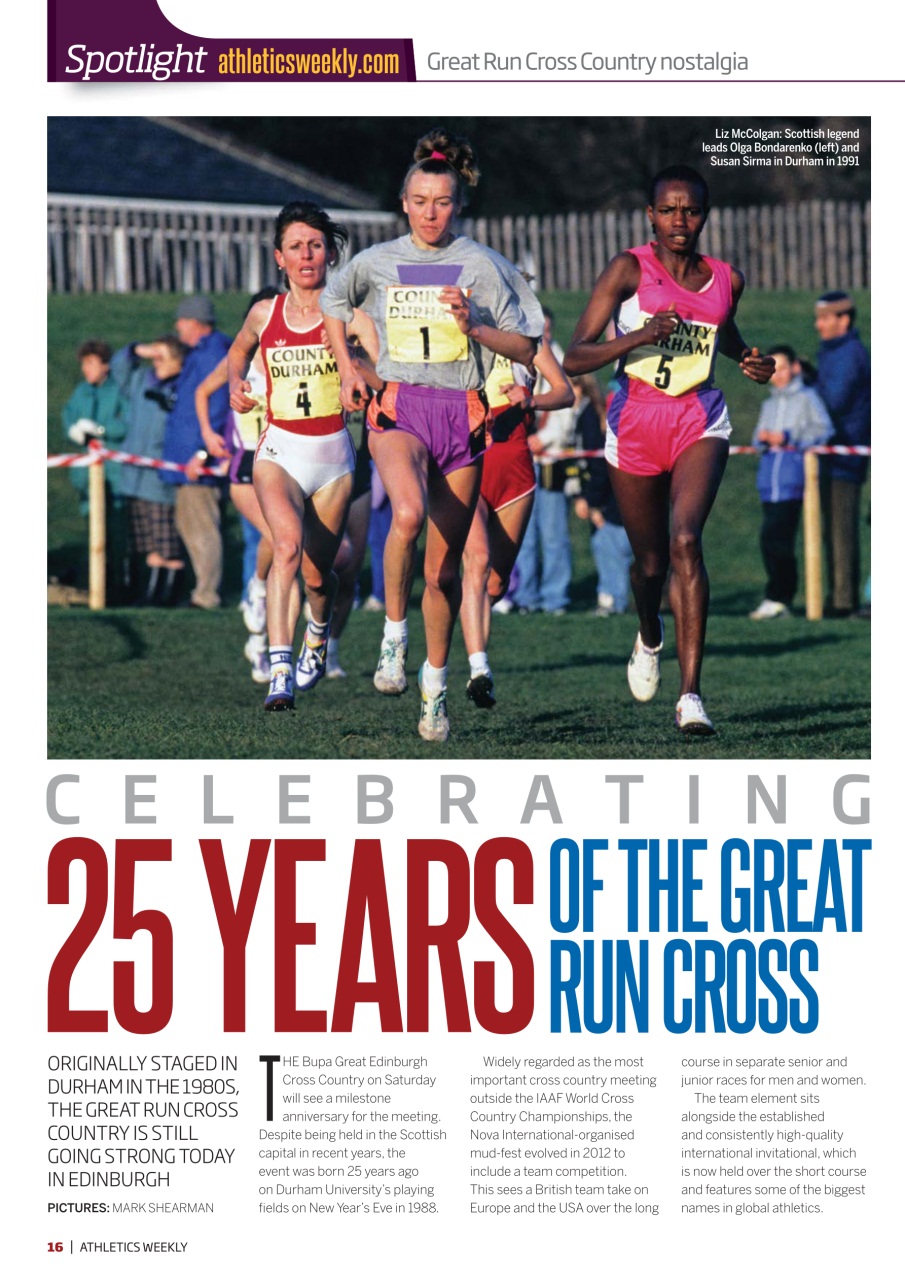 AW – Athletics Weekly Magazine Preview Pages