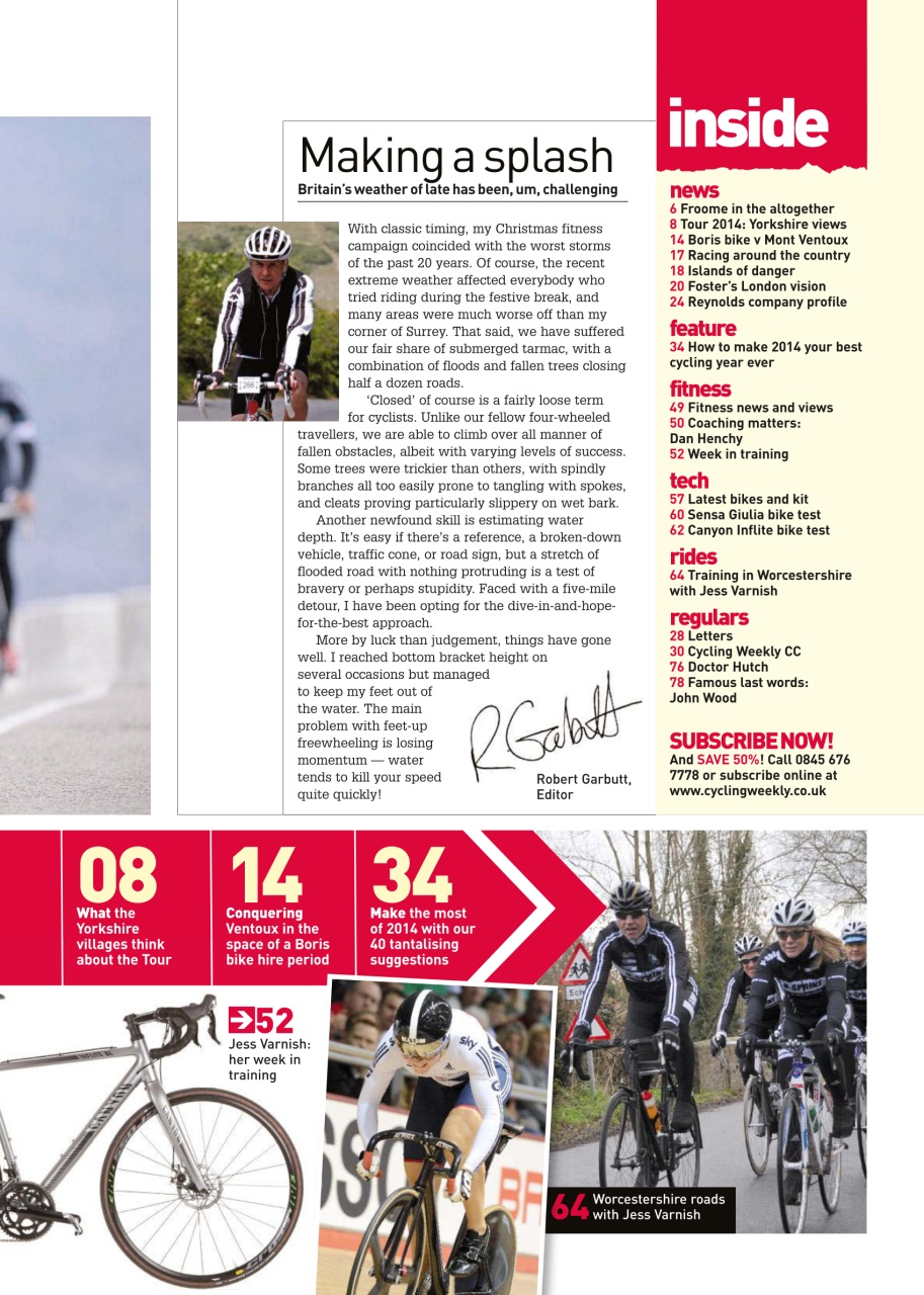 Cycling Weekly Preview Pages