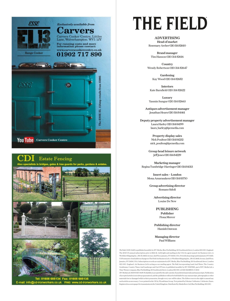 The Field Preview Pages