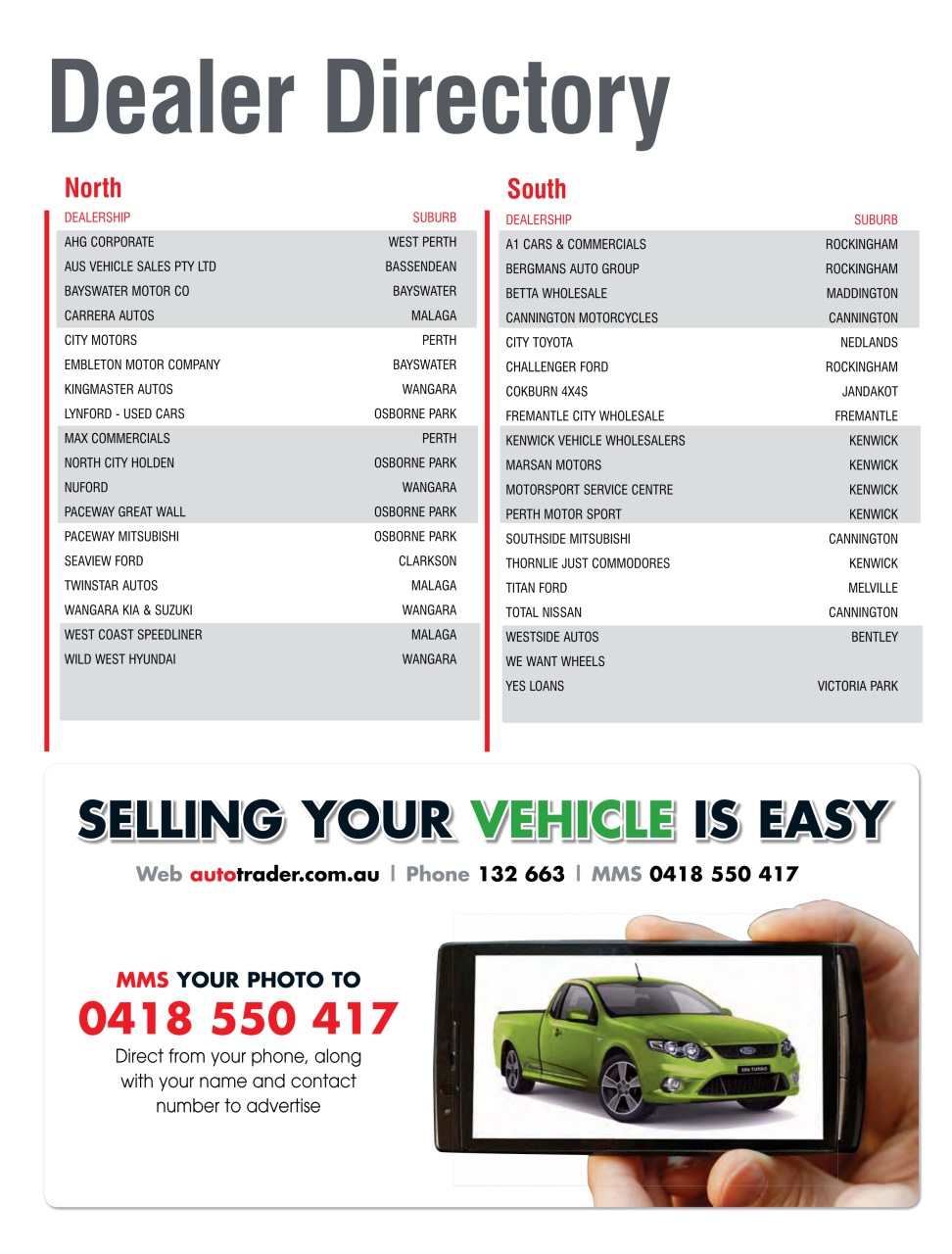 AutoTrader Preview Pages